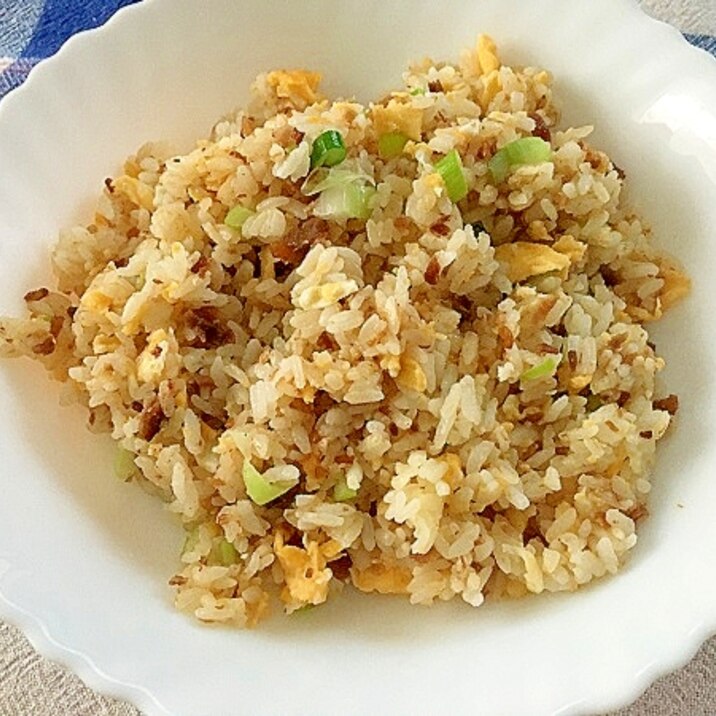 鶏そぼろチャーハン